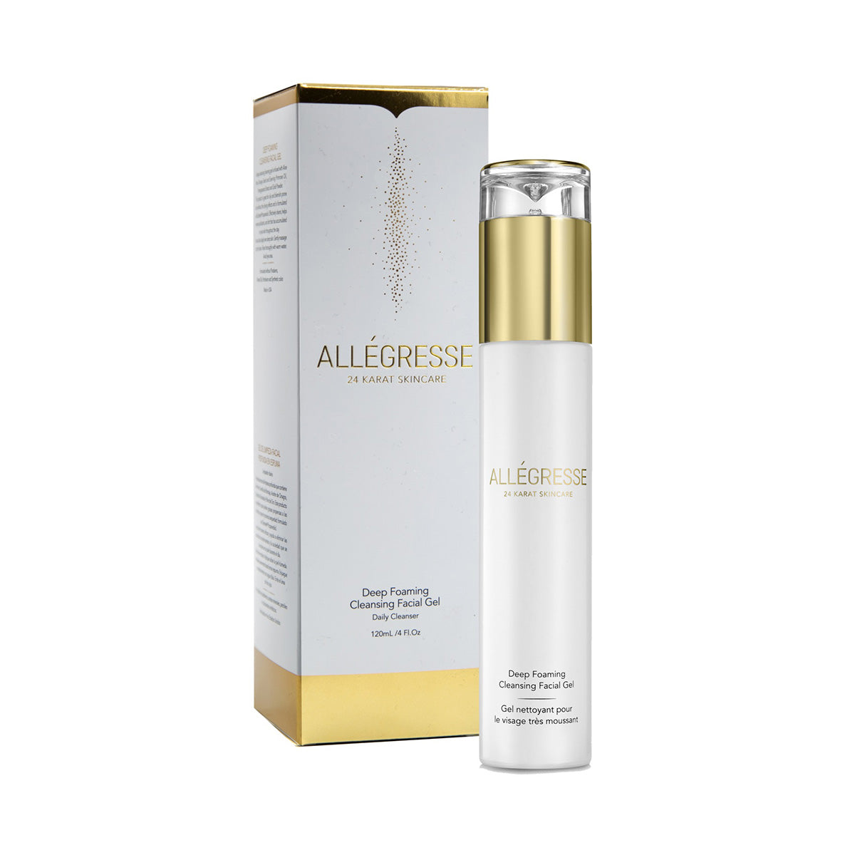 Allegresse 24K Deep Foaming Cleansing Facial Gel