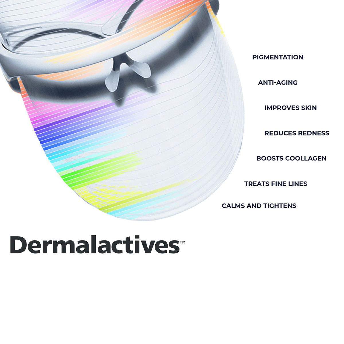 Dermalactives 7-in-1 LED Light Therapy Mask