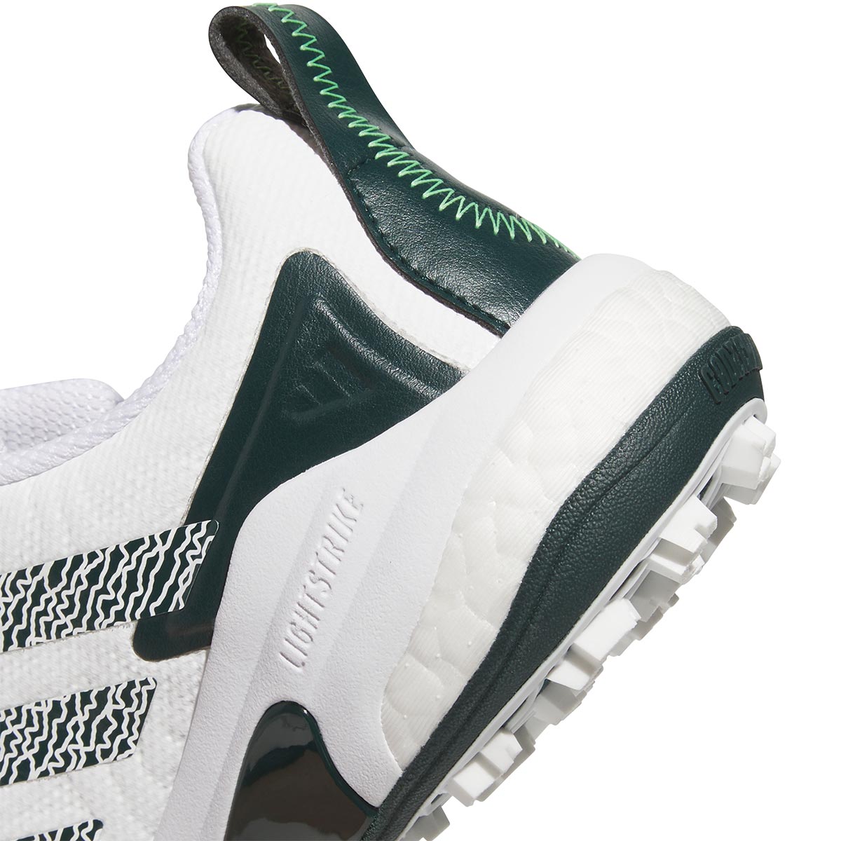 Adidas Codechaos 25 Golf Shoes White/Aurora Ivy/Green Burst