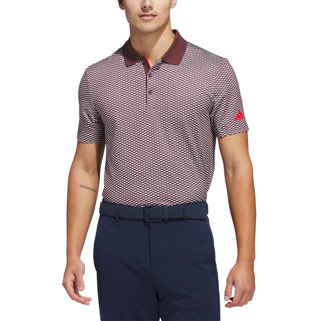 Adidas Beyond The Course Textured Golf Polo
