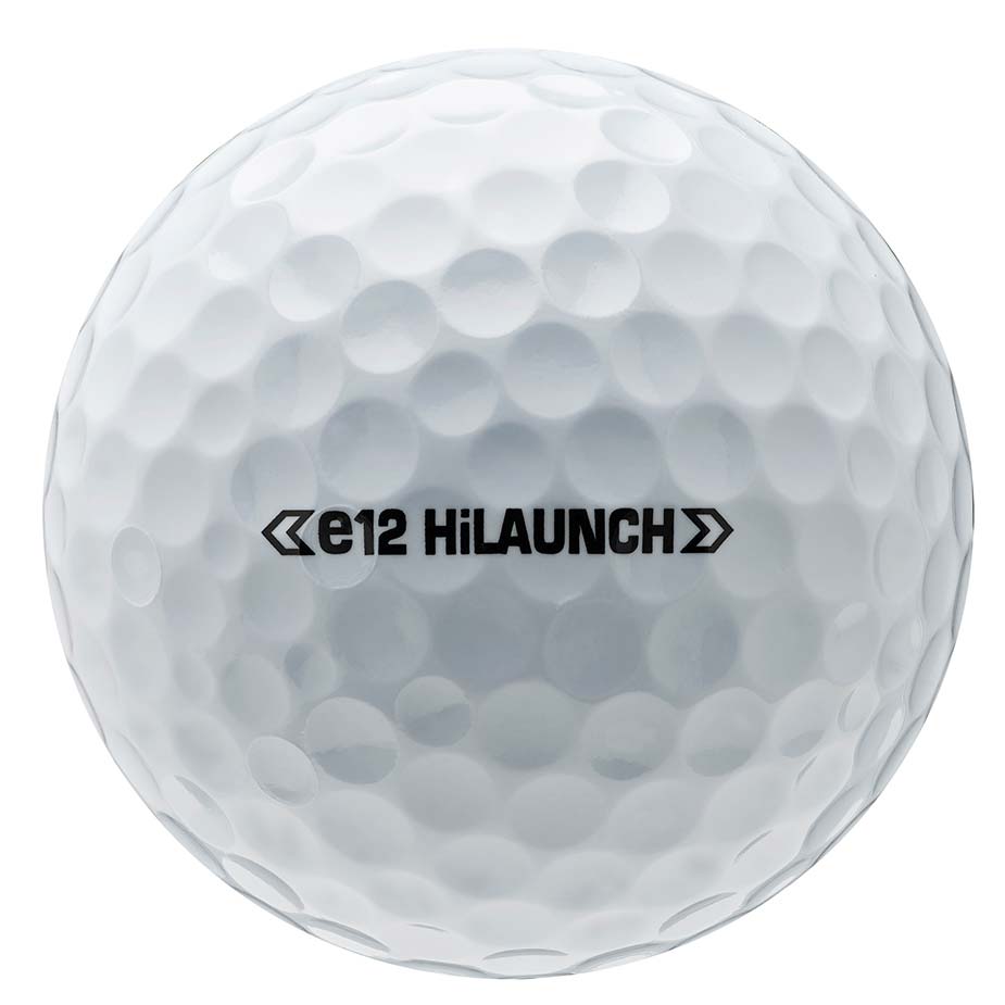 Bridgestone e12 HiLaunch White Golf Balls