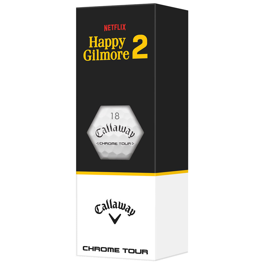 Callaway Chrome Tour Happy Gilmore 2 Just Tap It In Limited Edition Golf Balls