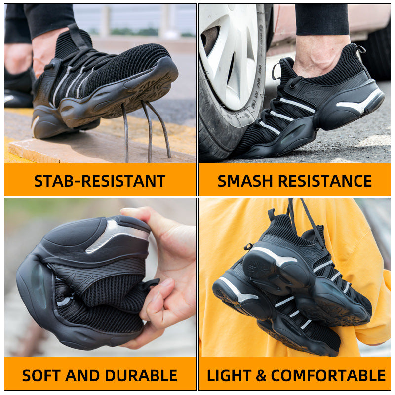 Zapatos de seguridad para mujeres - Zapatos protectores transpirables
