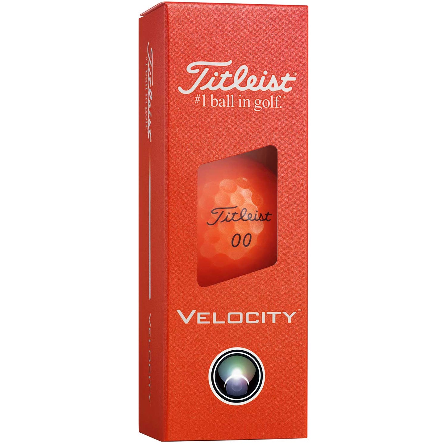 Titleist Velocity Matte Orange Golf Balls