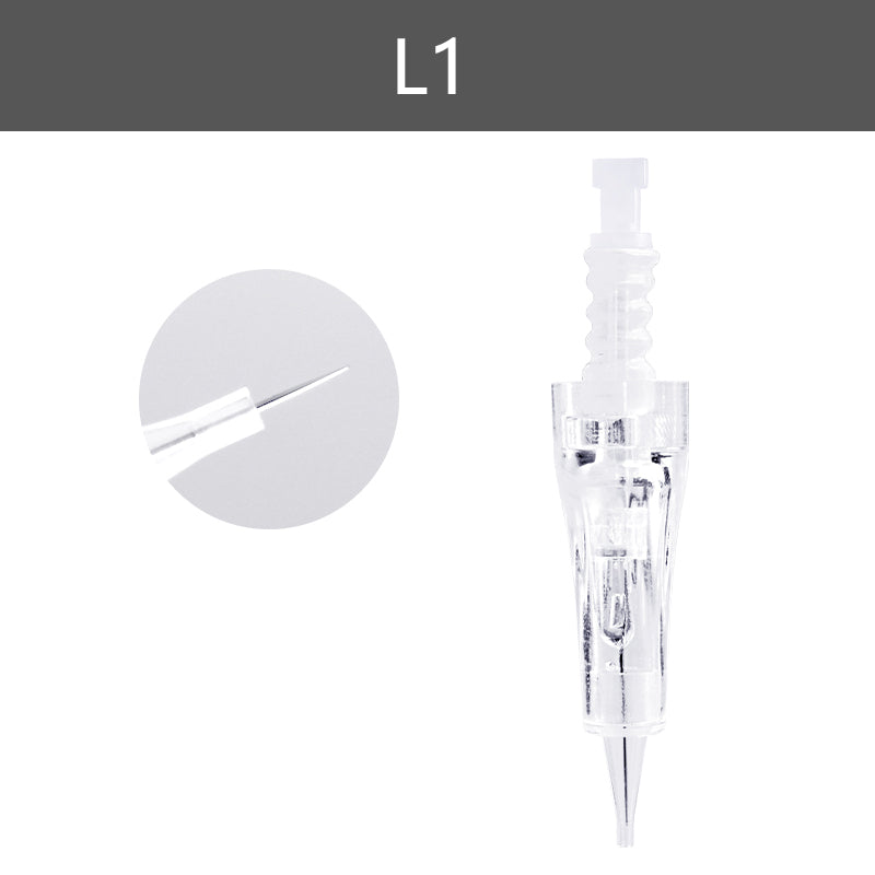 DermaTool-cartucho de agujas de bayoneta, cabezal de repuesto de microaguja para Dr pen M/piezas/M7 Nano/9 pin/12 pin/36 pin/42, 10/50/100 M5