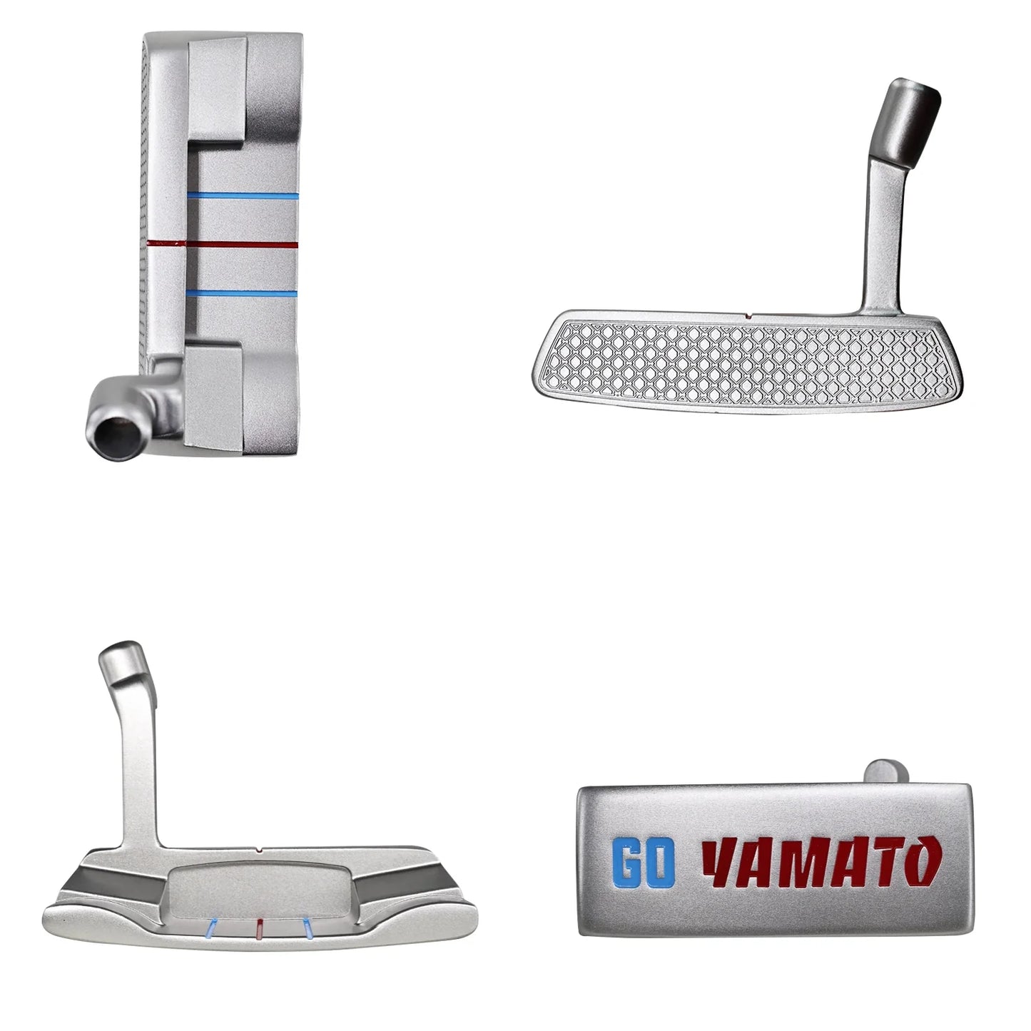 Yamato Blade Golf Putter – Classic Milled Face Putter with Offset Neck & Tour Alignment Lines