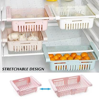 Caja de almacenaje extraíble para frigorífico (4 piezas)