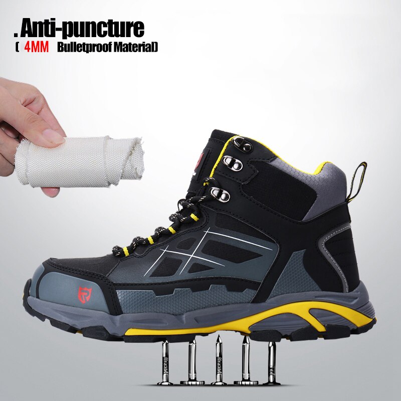 S1P+SRC Botas de seguridad , zapatos de trabajo ligeros y transpirables