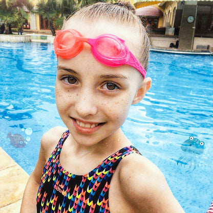 Kids Anti-fog Fisheye Swimming Goggles 2 Pack