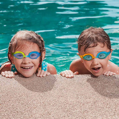 Kids Anti-fog Fisheye Swimming Goggles 2 Pack