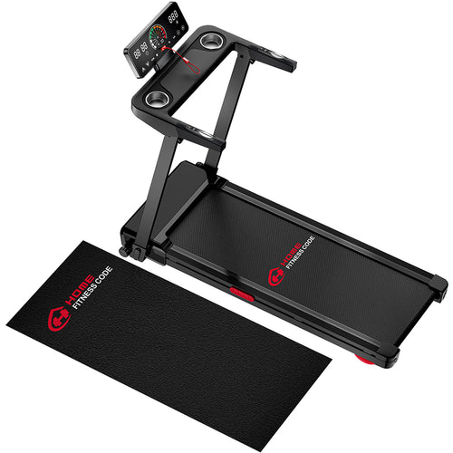 Folding Treadmill ,Auto Incline, Touch Control with LED Display