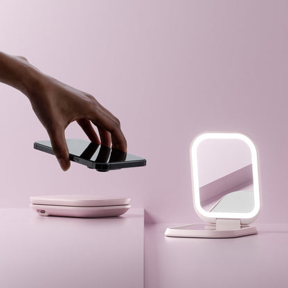 Phone Charging Compact Mirror