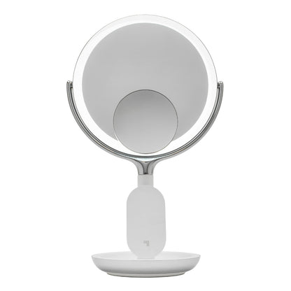 Spa Studio LED Vanity Mirror with Wireless Charging by Sharper Image