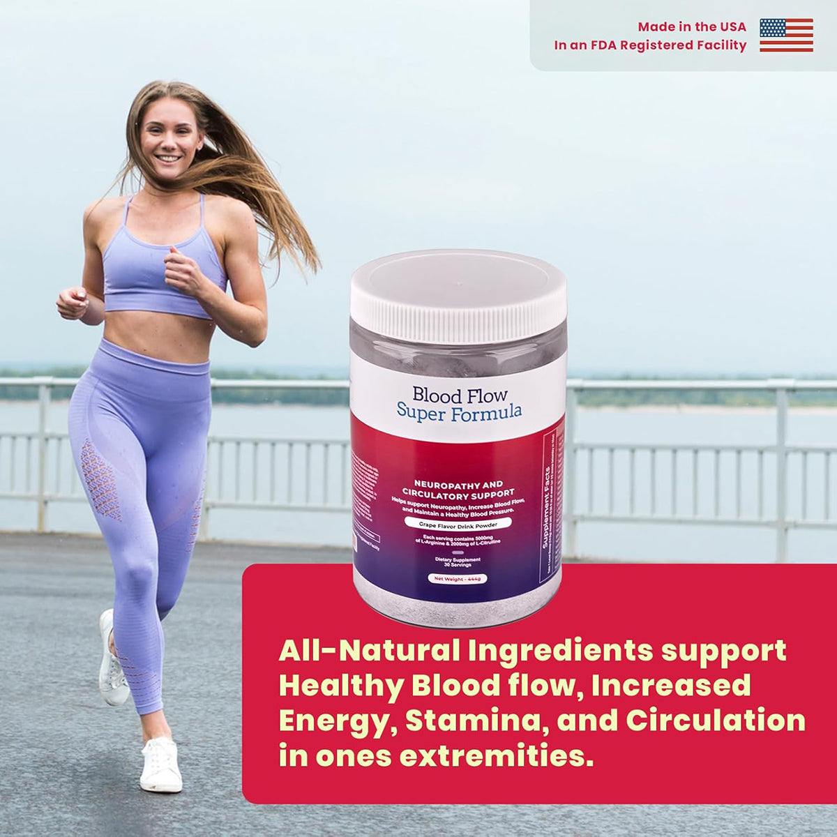 Blood Flow Super Formula Drink Powder