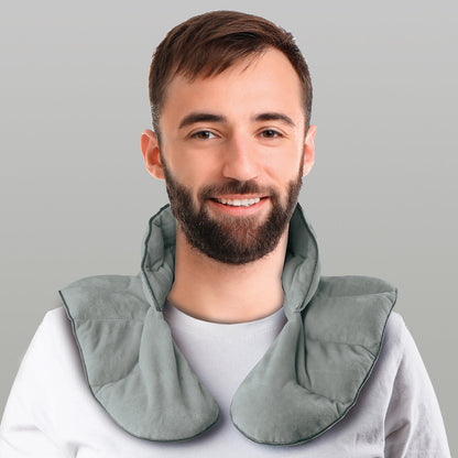 Hot/Cold Weighted Neck and Shoulder Wrap with Aromatherapy