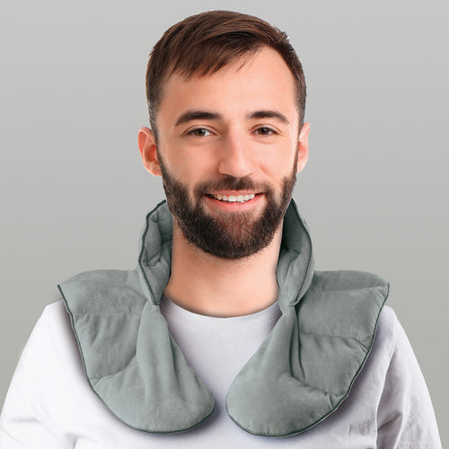 Hot/Cold Weighted Neck and Shoulder Wrap with Aromatherapy