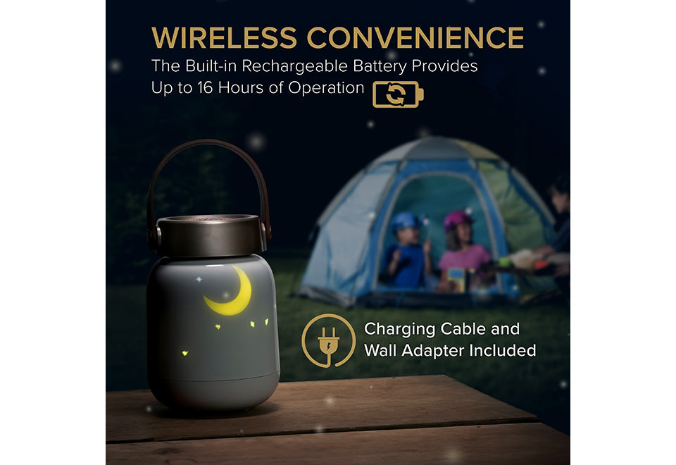 Firefly Sound Machine with Alarm Clock and Bluetooth Speaker