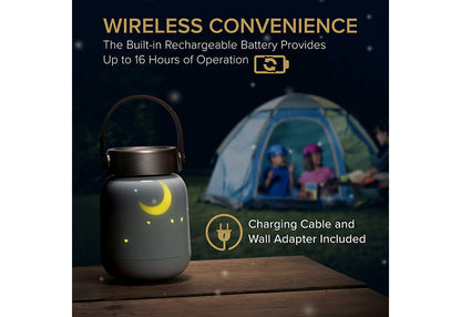 Firefly Sound Machine with Alarm Clock and Bluetooth Speaker