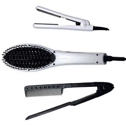 3-Piece Heated Hair Tools Set