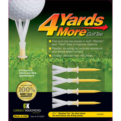 Green Keepers 4 Yards More Golf Tee