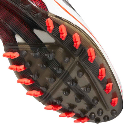 Adidas Adizero ZG Golf Shoes White/Lucid Red/Black