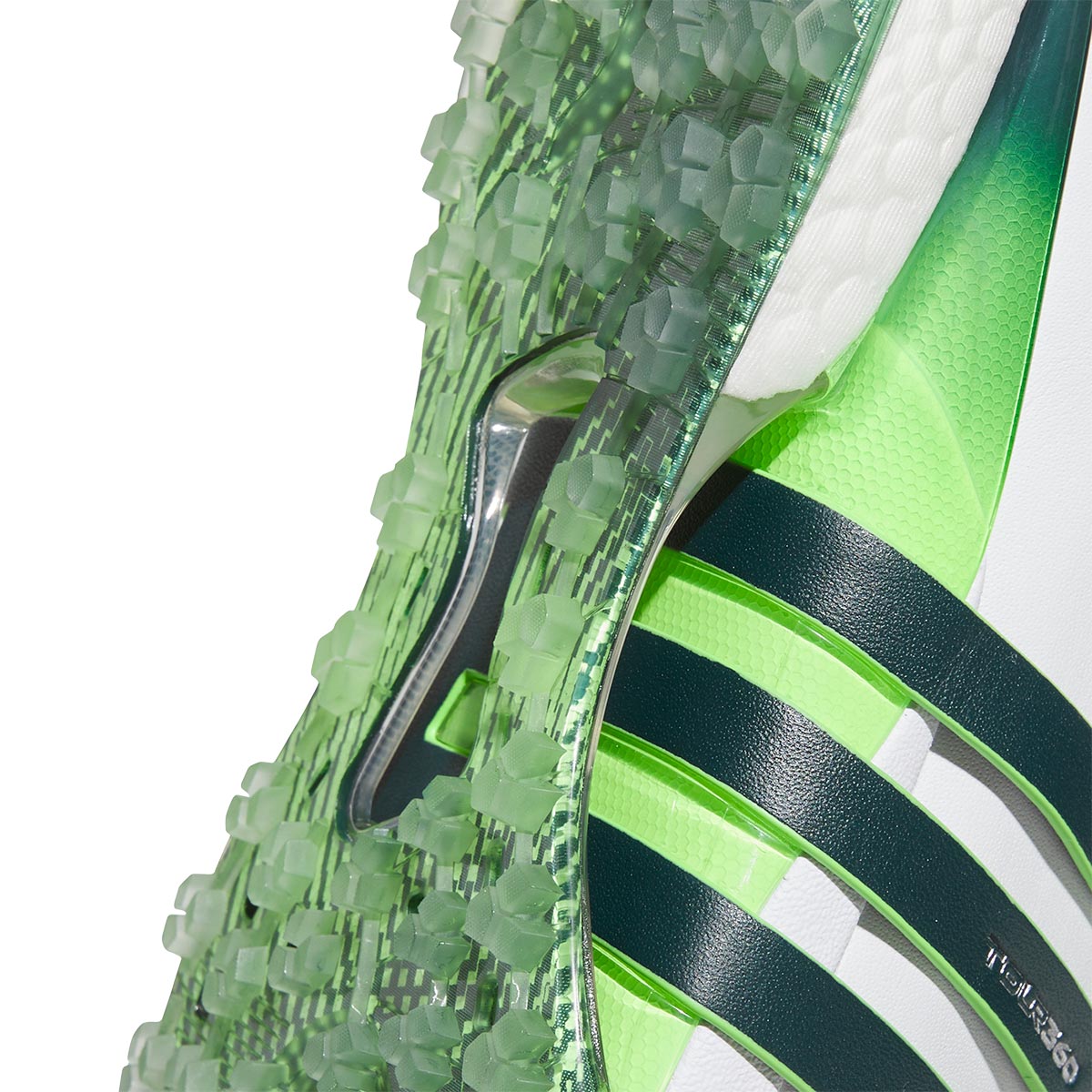 Adidas Tour360 25 SL Golf Shoes White/Aurora Ivy/Lime Burst