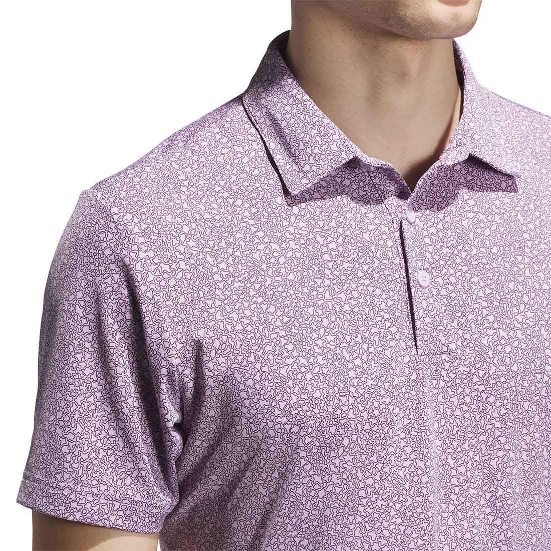 Adidas Ultimate365 Mini Bunker Golf Polo