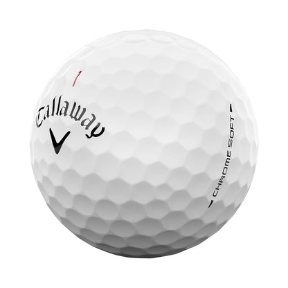 Callaway Chrome Soft White Golf Balls