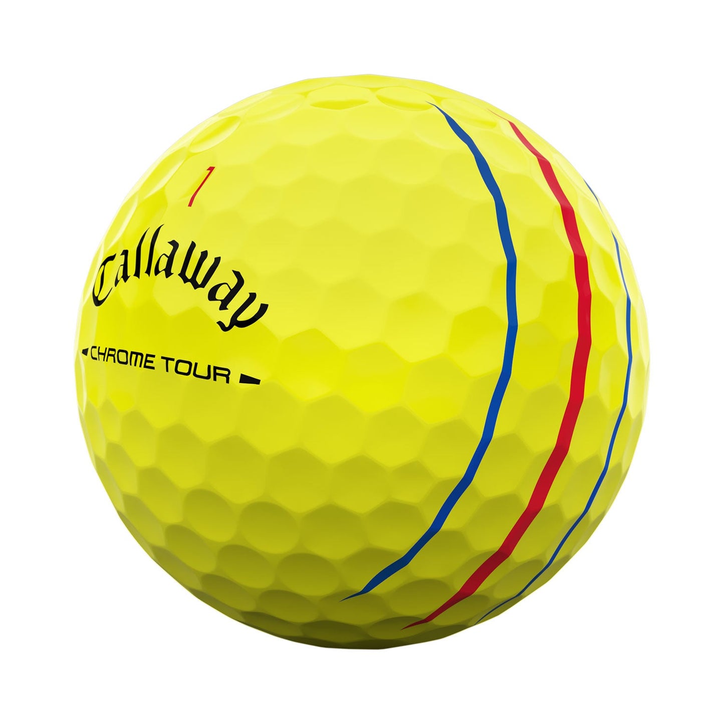 Callaway Chrome Tour Triple Track Yellow Golf Balls