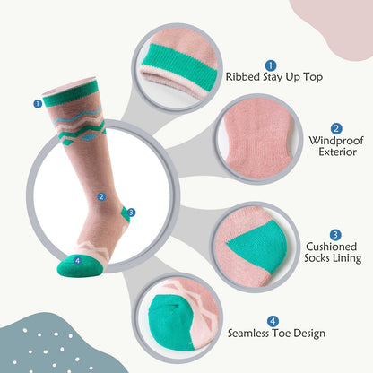 Cotton Kids Ski Socks