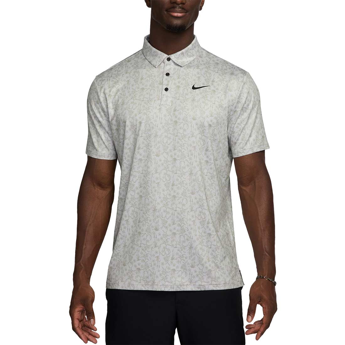 Nike Dri-FIT Tour POA Print Golf Polo