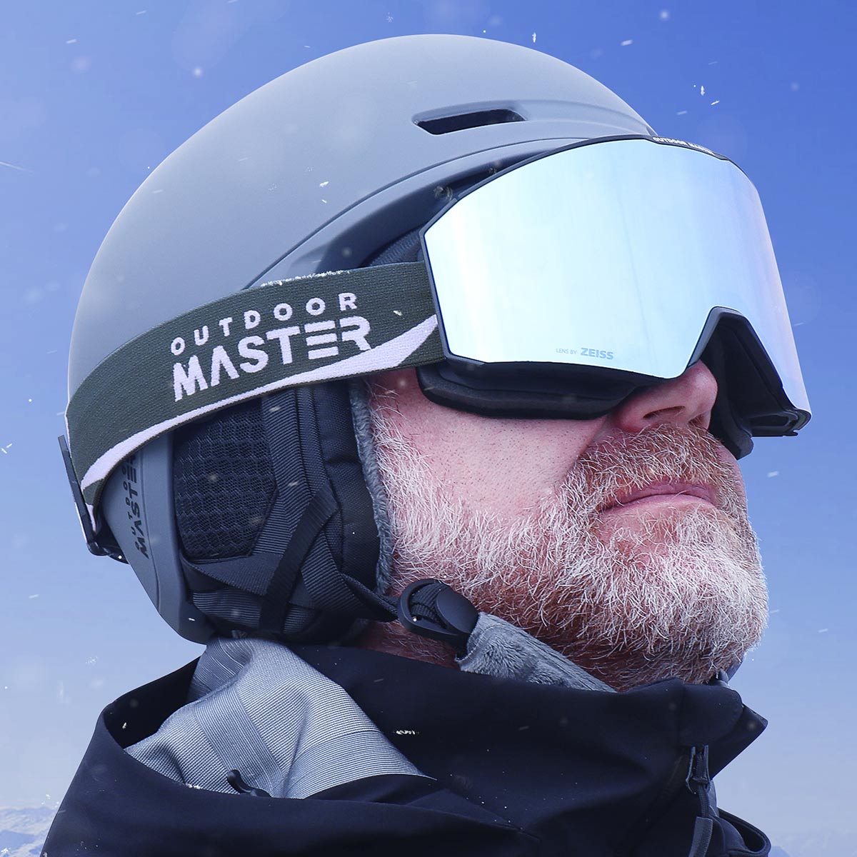 Asian Fit FALCON Ski Goggles Cylindrical ZEISS Lens