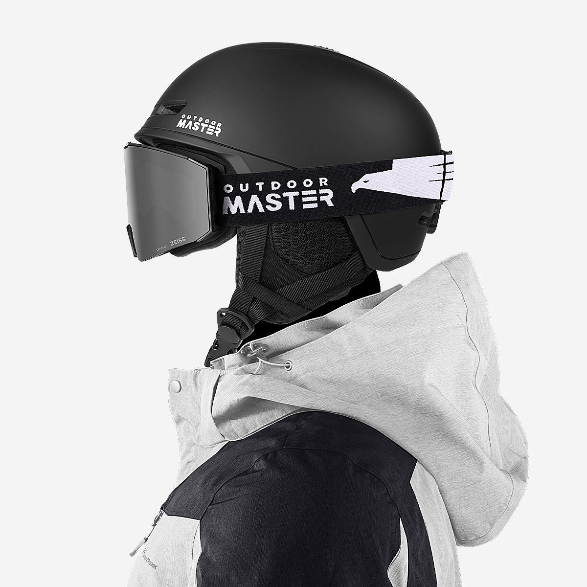 Asian Fit FALCON Ski Goggles Cylindrical ZEISS Lens