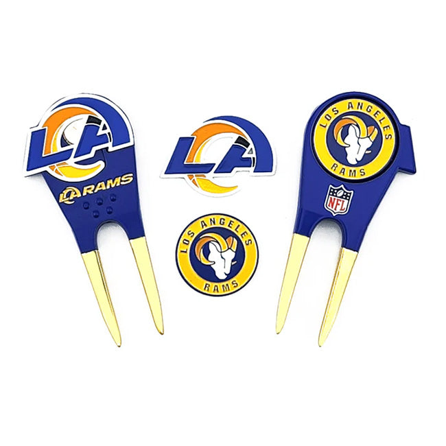 Pac Golf NFL Ball Marker Divot Tool Set
