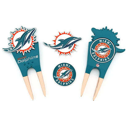 Pac Golf NFL Ball Marker Divot Tool Set