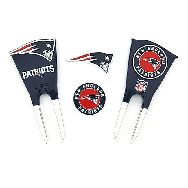 Pac Golf NFL Ball Marker Divot Tool Set