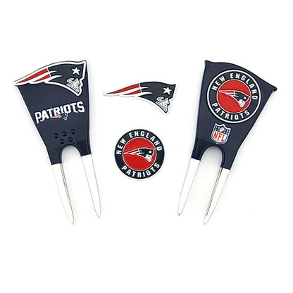 Pac Golf NFL Ball Marker Divot Tool Set