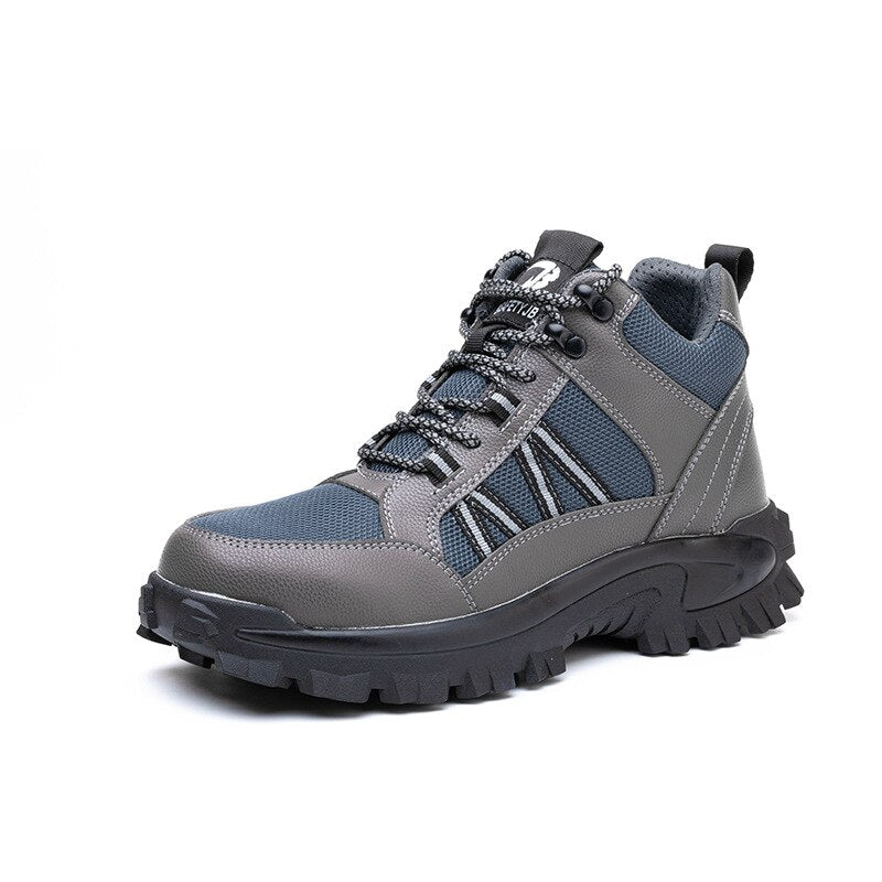 Botas de seguridad para soldadura, trabajo industrial S3 para hombre, zapatos de trabajo de seguridad