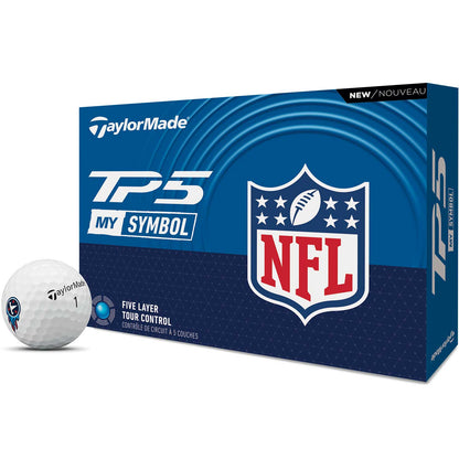 TaylorMade TP5 NFL Logo Golf Balls