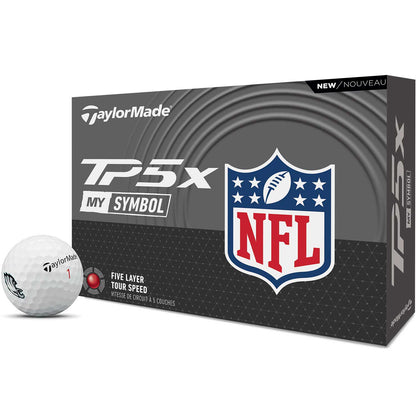 TaylorMade TP5x NFL Logo Golf Balls