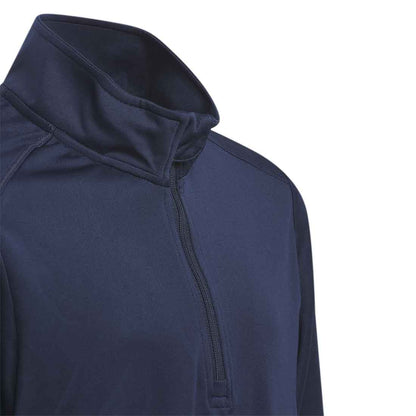 Adidas 2023 Boys Heather Quarter Zip Pullover