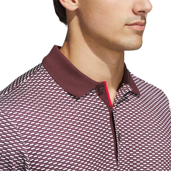 Adidas Beyond The Course Textured Golf Polo