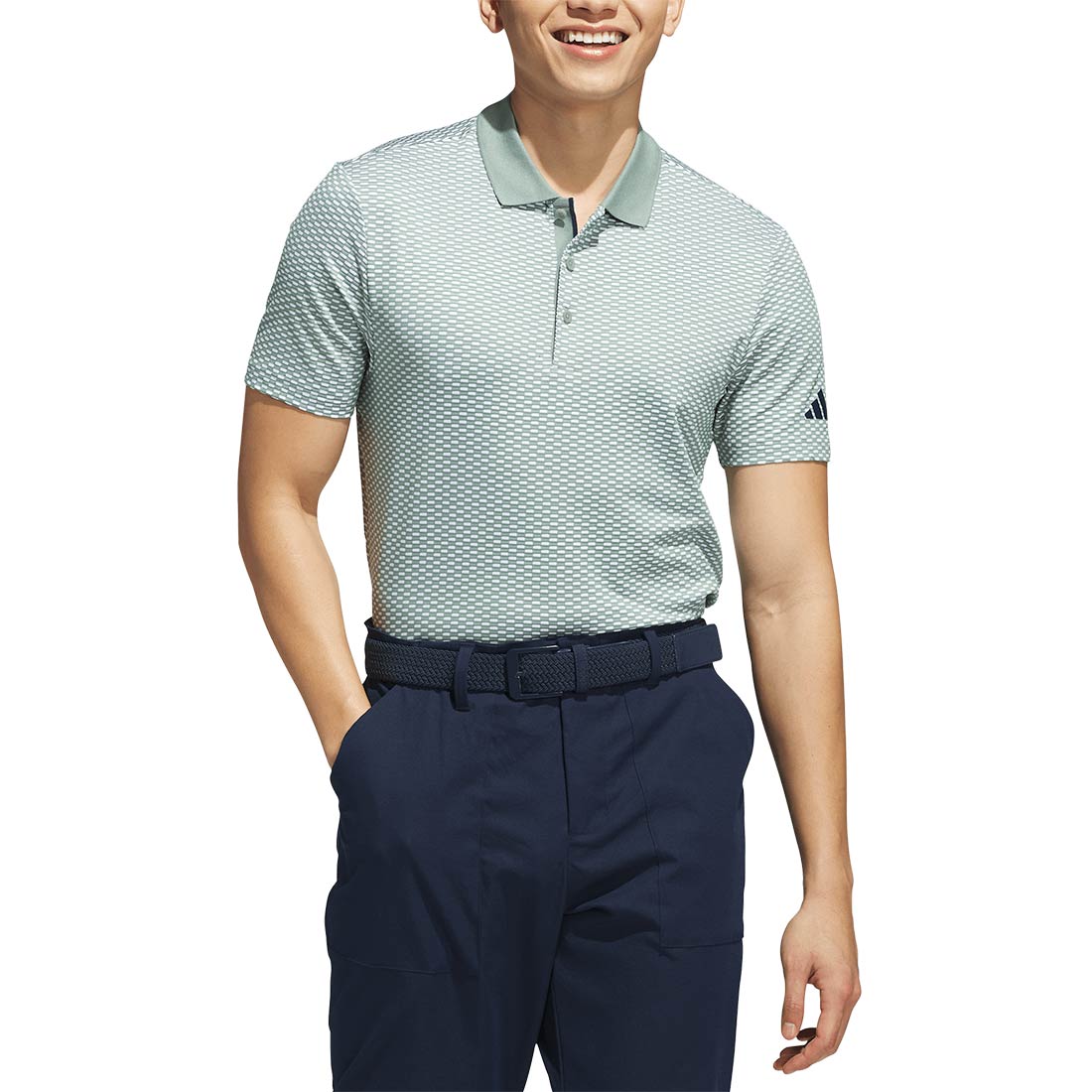 Adidas Beyond The Course Textured Golf Polo