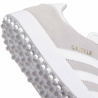 Adidas Gazelle Spikeless Golf Shoes Grey Two/White