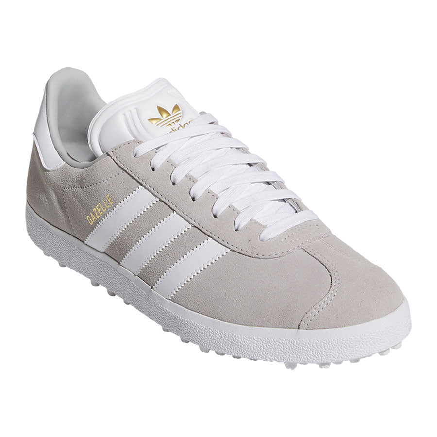 Adidas Gazelle Spikeless Golf Shoes Grey Two/White