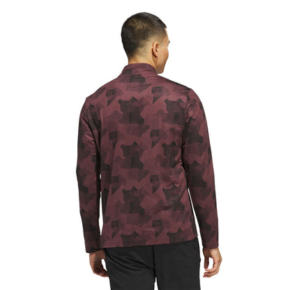 Adidas Go To Printed Quarter Zip Pullover