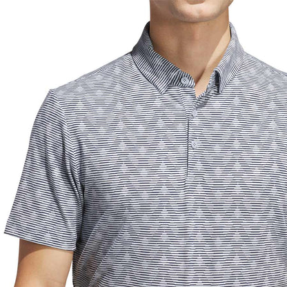 Adidas Go To Printed Stripe Polo