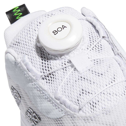 Adidas Juniors Codechaos 25 BOA Golf Shoes White/Black/Lucid Lemon