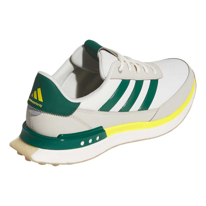 Adidas S2G Spikeless 24 Golf Shoes Off White/Collegiate Green/Wonder Alumina