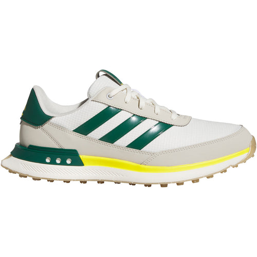 Adidas S2G Spikeless 24 Golf Shoes Off White/Collegiate Green/Wonder Alumina